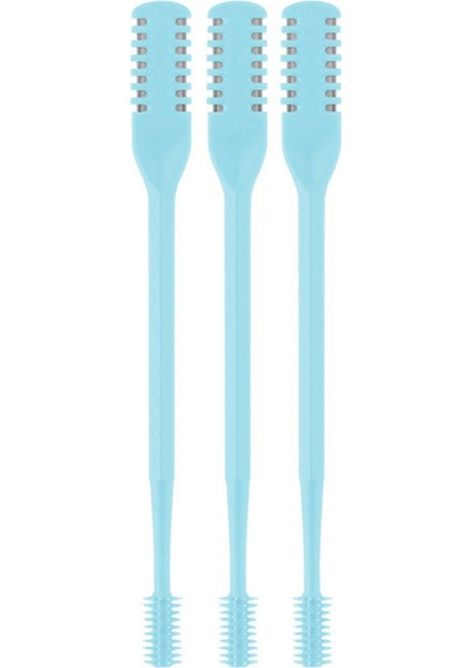 2'si 1 Arada Burun Kılı Kesme Makinesi, 360° Dönebilen Burun Kılı Kesme Makinesi, Mavi (Yurt Dışından)