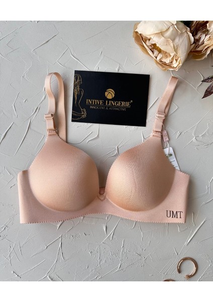 Angelina Push-Up Balensiz Dikişsiz V Yaka Ithal Kaliteli Düz Renk Iz Belli Etmez Sütyen fırsatları