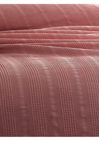 Çift Kişilik Waffle Pike 210X230CM, %100 Pamuk, Petek Tasarım, Terra modelleri