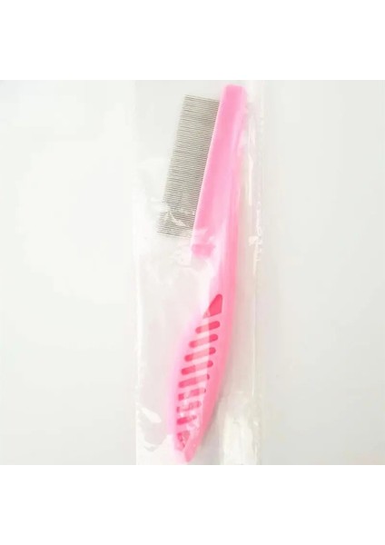 Kedi Beyaz Tarak, Köpek Pire ve Bit Tarağı, Epilasyon Tarağı, Çelik Iğne Tarağı, Şifreli Temizlik Evcil Hayvan Malzemeleri Renk: Pembe (Yurt Dışından)