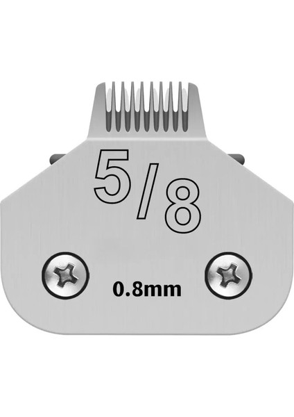 5/8 Geniş Toe Pet Köpek Tımar Söndürülebilir Bıçaklar, Andis, Oster A5, Wahl KM10 Clippers, Kesme Uzunluğu 1/32-Inçdolor: 5 8-0.8mm (Yurt Dışından)