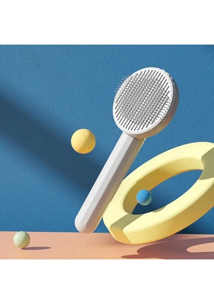 Kedi Fırçası Evcil Hayvan Bakım Fırçası Kediler Için Kedi Tüylerini Temizler Evcil Hayvan Kedi Tüy Temizleyici Tüy Alma Tarak Yavru Kedi Bakım Aksesuarları Renk:gri (Yurt Dışından)