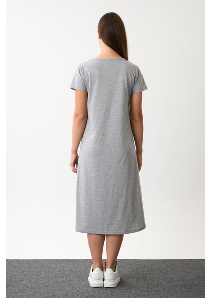 Alexandergardi Kısa Kollu Salaş Elbise (B22-43600) modelleri