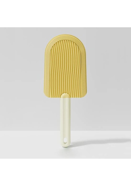 Yeniden Kullanılabilir Kedi Tarak Çift Taraflı Evcil Hayvan Saçı Temizleyici Ev Temizliği Tarakı Kedi Bakımı Fırçası Evcil Hayvan Masaj Tarakı Evcil Hayvan Malzemeleri Renk:sarı (Yurt Dışından)