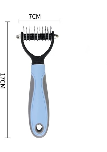 Taraklar Köpek Saç Çoğaltıcı Kedi Fırçası Bakım Araçları Evcil Pet Söndürülebilir Kesme E Pet Düzeltme Taraklar Kedi Köpek Rengi Için Tedarik Furmins: Mavi (Yurt Dışından)