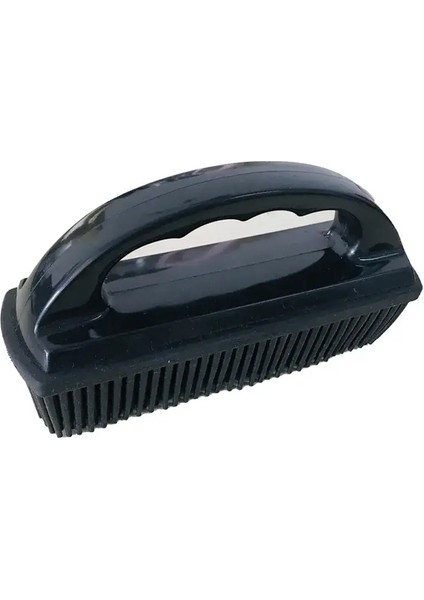 Masaj Tarak Portatif Duş Giderici Spa Banyosu Kediler Tüy Dökme Silikon Yumuşak Kırpma Köpek Bakımı Temizleme Aracı Pet Fırça RENK:ND01-0036-BK (Yurt Dışından)