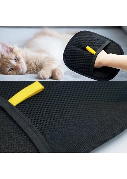 Yeni Evcil Hayvan Bakım Eldivenleri Statik Tüy Temizleme Fırçası Evcil Hayvan Saçı Temizleme Eldivenleri Çift Taraflı Iki Yönlü Fırça Yapışkan Saç Artefaktları (Yurt Dışından)