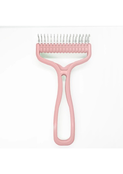 2 In 1 Pet Knot Comb Dogs Cat Brush Cat Fur Knot Cutter Pets Hair Removal Comb Dog Grooming Shedding Tools Pet Cleaning Supplies Renk:pembe/boyut:s (Yurt Dışından)