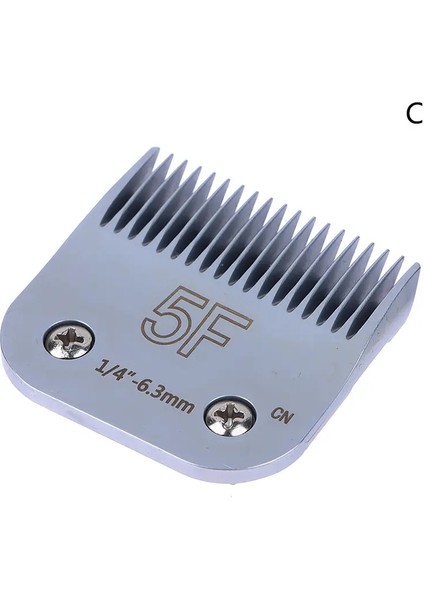 4f 5f 7f Profesyonel Pet Clipper Blade A5 Blade Fit Çoğu Oster Clippers Pet Clippers Seramik Bıçak Renk: C (Yurt Dışından)