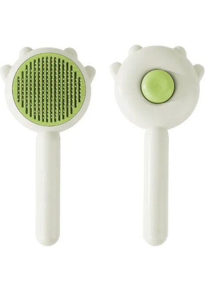 Per Hair Remover Cat Grooming Brush Stainless Steel Dog Brush Pet Cleaner Beauty Mage Pet Comb For Cats And Dogs Pet Supplies Color:yellow (Yurt Dışından)