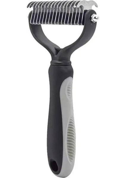 Evcil Kedi Tüy Temizleme Tarak Fırça Köpek Tüy Bakımı Döküntü Araçları Yavru Tüy Döküntü Makası Evcil Hayvan Tüy Kesme Yıpratma Tüy Giderme Tarakları Renk: Gri Büyük (Yurt Dışından)