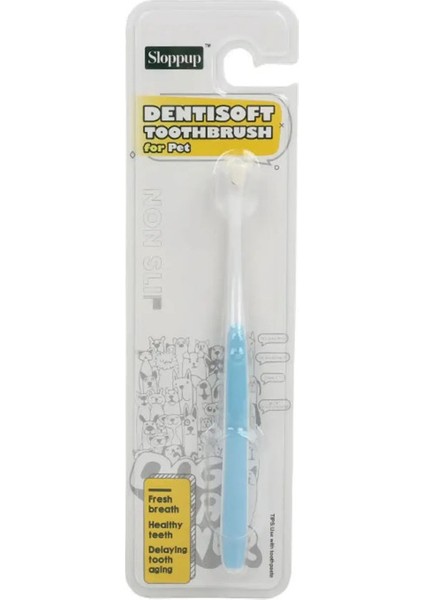 Köpek Diş Fırçası Köpek Dişleri Temizleme Yumuşak Saç Diş Fırçası Köpekler Için Oral Temizlik Rahat Saplı Köpekler Köpekler Fırça Ürünleri (Yurt Dışından)