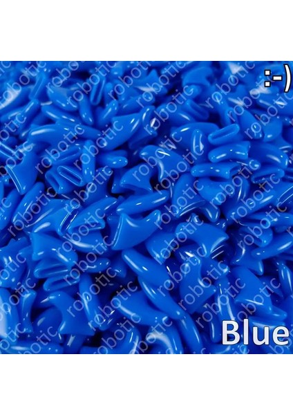 20PCS - Kediler Için Yumuşak Tırnak Kapakları + 1x Yapışkan Tutkal + 1x Aplikatör/ * Xs, S, M, L, Kapak, Kedi, Pençe, Pençe, Ztp */renk: Mavi/boyut: Xs (Yurt Dışından)