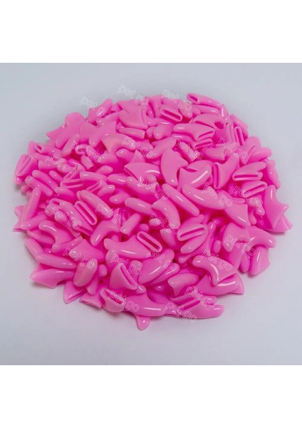 Yeni Moda Düz Renk 100PCS/LOT Kedi Tırnak Kapakları Cat Yumuşak Pençe Kedi Pençeleri 5*yapışkan Tutkal 4 Kedi Boyutu Renk: Açık Pembe/boyut: Xs (Yurt Dışından)