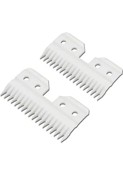 3f, 4f, 5f, 7f 9#, 10#, 30#, 40#, 50#profesyonel Pet Köpek Kesme Bıçağı Çoğu Andis Için Uygun, Oster A5, Wahl Km Clippers Hayvanları Clipperscolor: 2pcs Seramik Bıçak (Yurt Dışından)