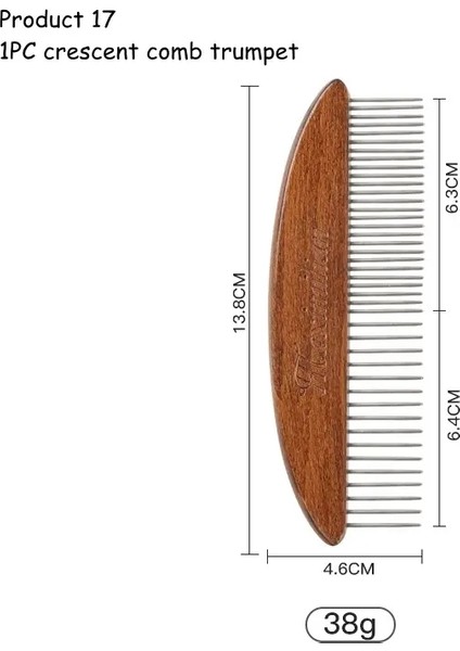 Pet Köpek Tarak Antika Düz Ahşap Birçok Stil Tarak Kedi Banyo Fırçası ， Yüzen Saç Pire Tarakları Kaldır (Yurt Dışından)