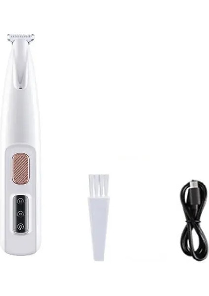 Yeni Köpek Pençe Bakım Makinesi LED Işık ile Tamamen Su Geçirmez Evcil Hayvan Kılı Kesici LED Ekranlı Köpek Tıraş Makinesi 18MM Genişletilmiş Bıçak (Yurt Dışından)