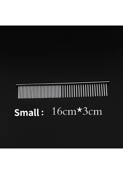 Pet Eptepoval Tomberi Paslanmaz Çelik Evcil Hayvan Tavuğu Gevşek Düğümlü Saç Köpek Kedisi Temizlik Güzellik Sarf Malzemeleri Consport: 16X 3cm G519B (Yurt Dışından)