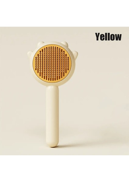 Cat Com Mage Pet Sihirli Taraklar Epilasyon Kedi ve Köpek Evrensel Iğne Fırça Evcil Hayvanları Tımarlama Temizlik Malzemeleri Kazır Renk: Sarı (Yurt Dışından)