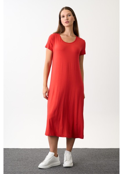 Alexandergardi Kısa Kollu Salaş Elbise (B22-43600) fiyatları