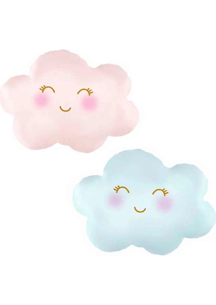 Pembe Bulut Folyo Balon 72-56 cm - Bebek Çocuk Parti Kutlama modelleri