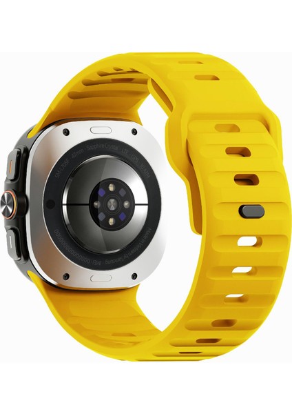 Samsung Galaxy Watch Ultra 47MM / Ultra 2025 Için Tokalı Silikon Kayış (Yurt Dışından) fiyatları
