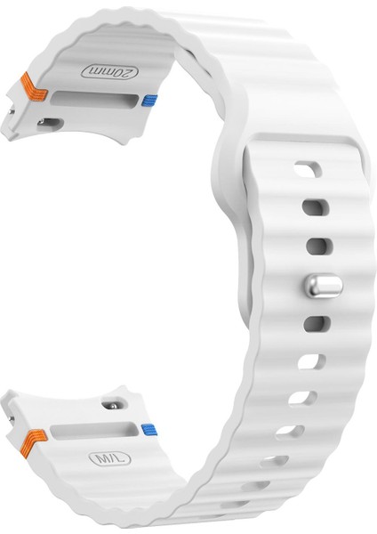 Samsung Galaxy Watch 7 40MM / 44MM Için Silikon Saat Kayışı (Yurt Dışından) modelleri