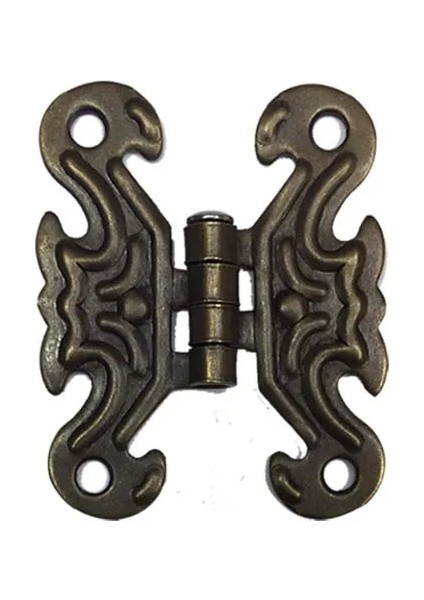 Dekoratif Sac Kelebek Menteşe - Küçük, Eskitme, 1 Adet