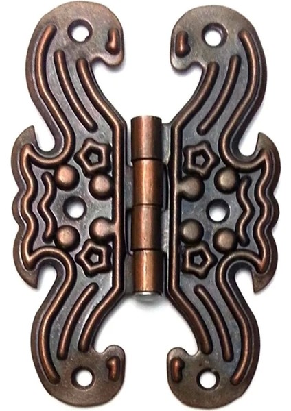 Dekoratif Sac Kelebek Menteşe - Büyük, Antik, 1 Adet