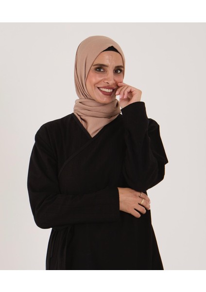 Jakarlı Kumaş Tesbih Hediyeli Namaz Elbisesi fiyatları