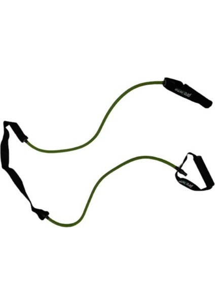 Yeşil 2.10 cm Antrenman Direnç Lastiği, Esneklik ve Güç Artırıcı Ekipman