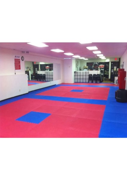 Kırmızı 50X50 Tatami Zemin Minderi, Spor ve Oyun Alanları Için Rahat ve Şık Kullanım fırsatları