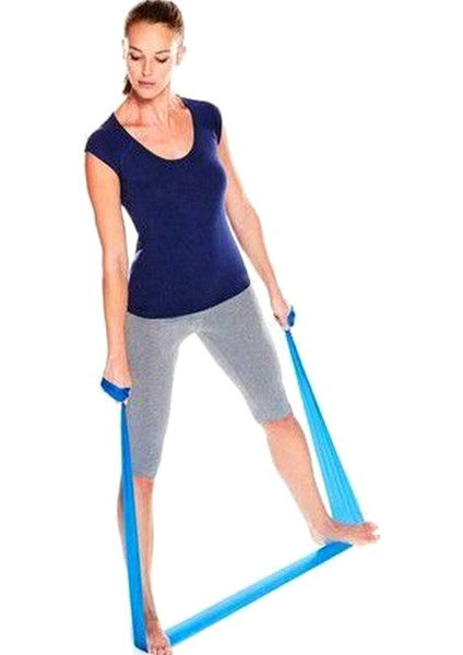 Çok Renkli 3'lü Pilates Direnç Lastiği Seti modelleri