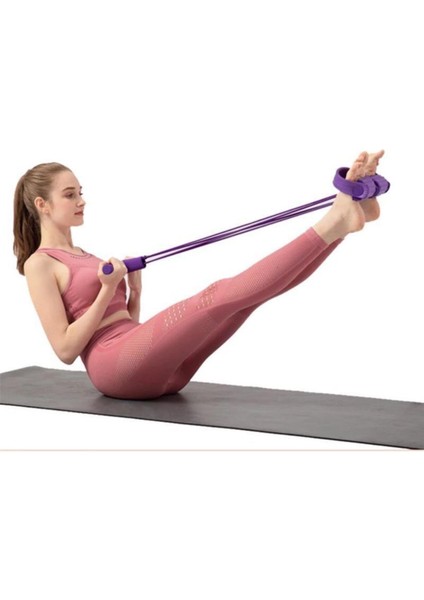 Mor Renkli Çok Amaçlı Direnç Lastiğiyle Formda Kal! fiyatları