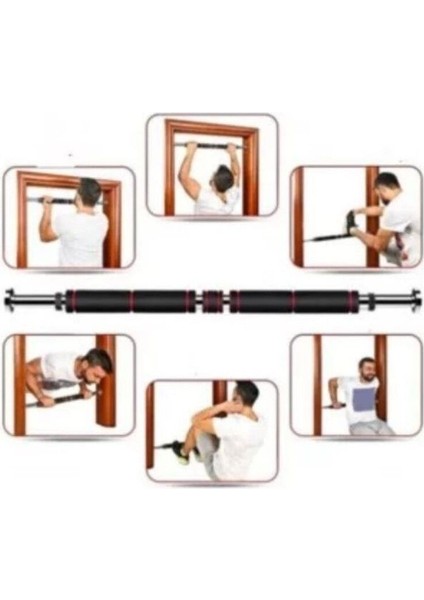 Yumuşak Süngerli Kapı Barfiksi, 80-130 Cm, Şık ve Dayanıklı Koridor Barı fırsatları