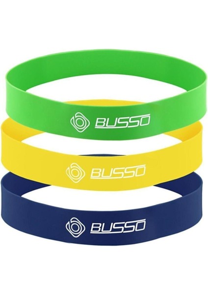 Beyaz Latex Direnç Bantları Seti, Çok Yönlü Egzersiz ve Fitness Aksesuarları