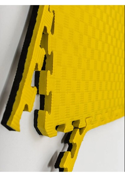 Sarı 50X50 Ev ve Spor Zemin Minderi, Oyun ve Jimnastik Için Iç Mekan Matı