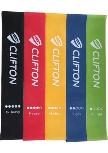 Çok Renkli 5'li Spor Elastik Bant Seti, Esneklik ve Egzersiz Için Uygun fiyatları