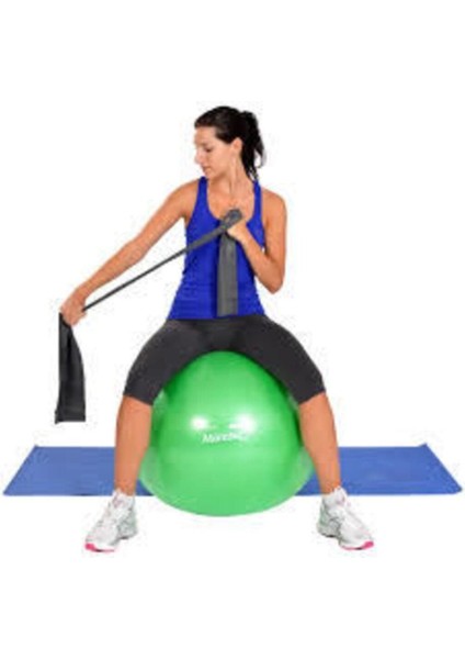 Esnek Direnç Lastiği 1,5m Siyah ve Beyaz, Sağlıklı Egzersiz Için Ideal