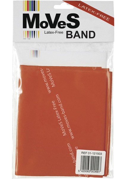 Kırmızı 1.50 cm Egzersiz Bandı, Orta Güç ve Esneklik Antrenmanı Için