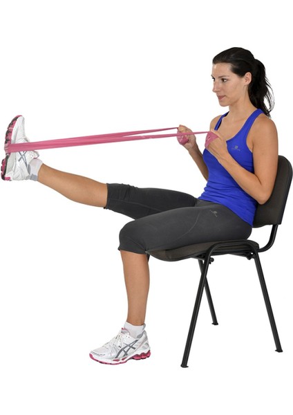 Kırmızı 1.50 cm Egzersiz Bandı, Orta Güç ve Esneklik Antrenmanı Için fiyatları