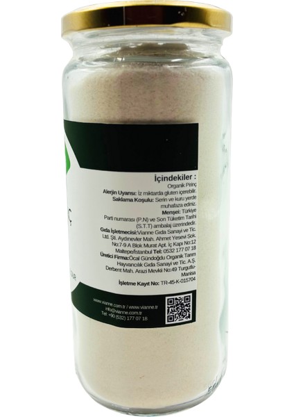 Organik Tam Pirinç Unu +6 Ay 310 G modelleri