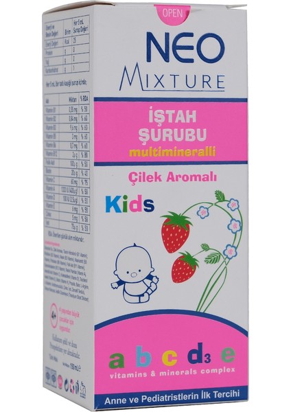 neo mıxture şurubu 150 ml
