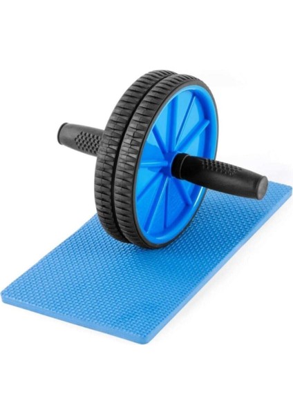 Mavi Ab Slider Egzersiz Tekerleği ile Kas Güçlendirme ve Form Sağlama modelleri