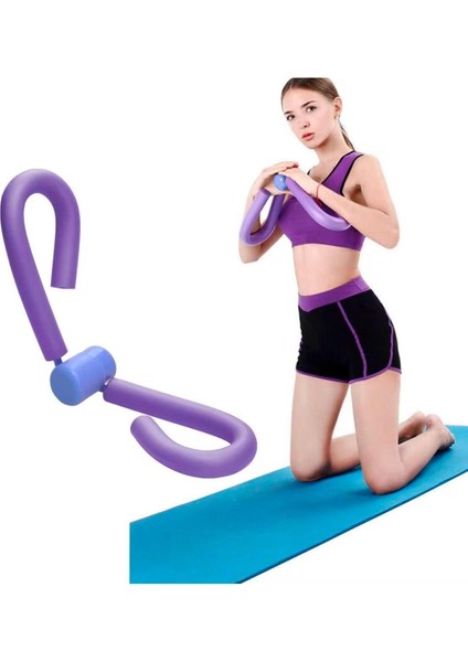 Mor Renkli, Şekillendirici Kelebek Egzersiz ve Pilates Aleti, Formunu Koru!