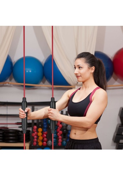 Titreşimli Jimnastik Sopası 160 Cm, Turuncu Renkli, Esnek ve Dayanıklı Spor Ekipmanı fiyatları