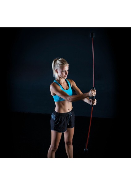 Titreşimli Jimnastik Sopası 160 Cm, Turuncu Renkli, Esnek ve Dayanıklı Spor Ekipmanı indirimleri