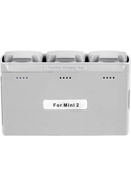 Mini 2 Pil Üç Yollu Şarj Hub'ı Drone Pil Şarj Cihazı Mini 2/se Serisi Drone Aksesuarlarıyla Uyumlu (Yurt Dışından)