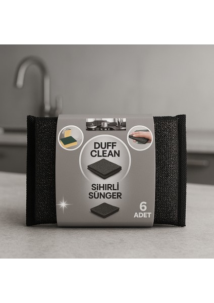 6 Adet Sihirli Inox Paslanmaz Telli Bulaşık Süngeri fırsatları