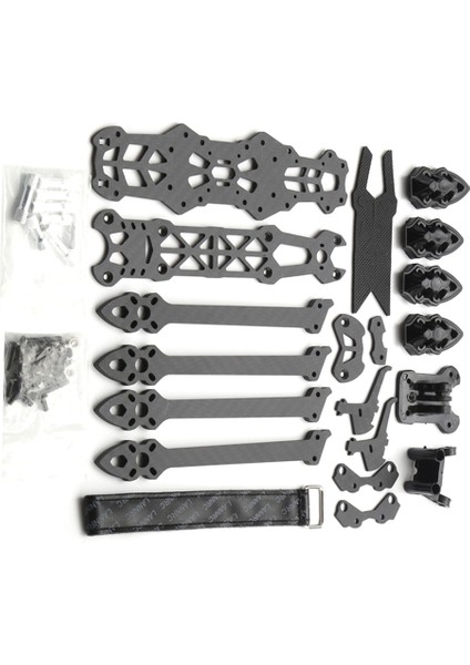 Mark4 7 Inç 295MM Quadcopter Çerçeve Kiti 5mm Kol, Siyah Baskılı 7 Inç Fpv Serbest Stil ve Rc Yarış Drone'u Için (Yurt Dışından) fiyatları